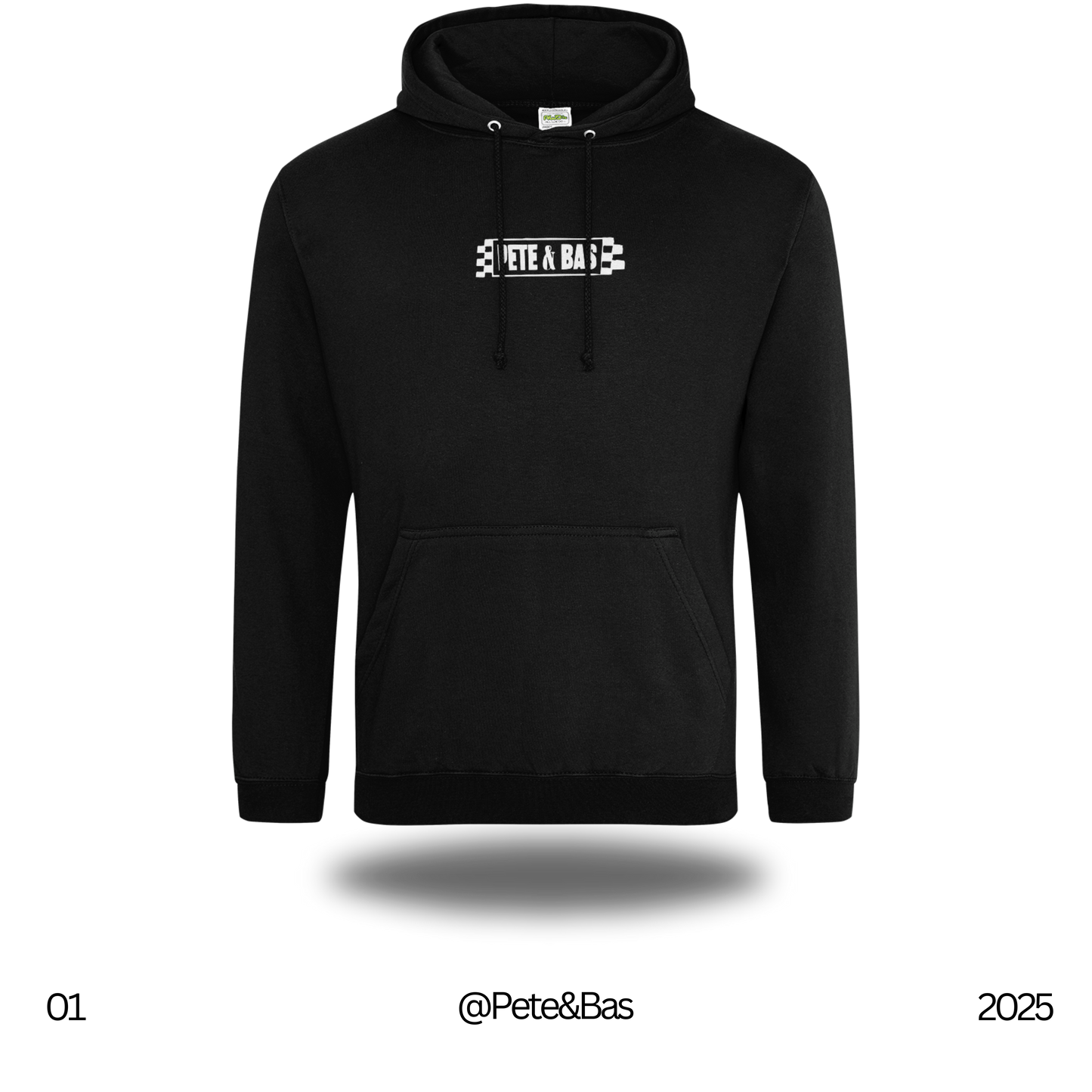 The Pete & Bas Stamped Hoodie