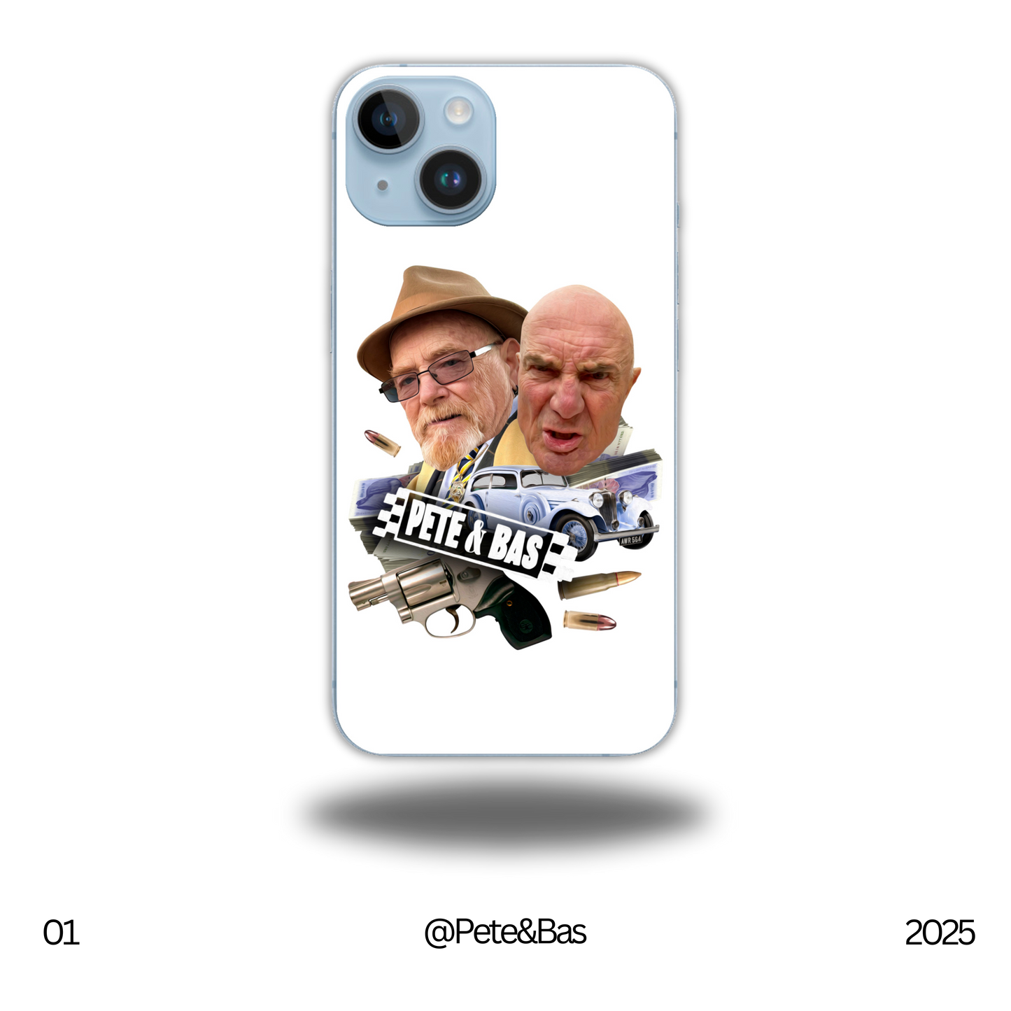 The Pete and Bas Phone Case